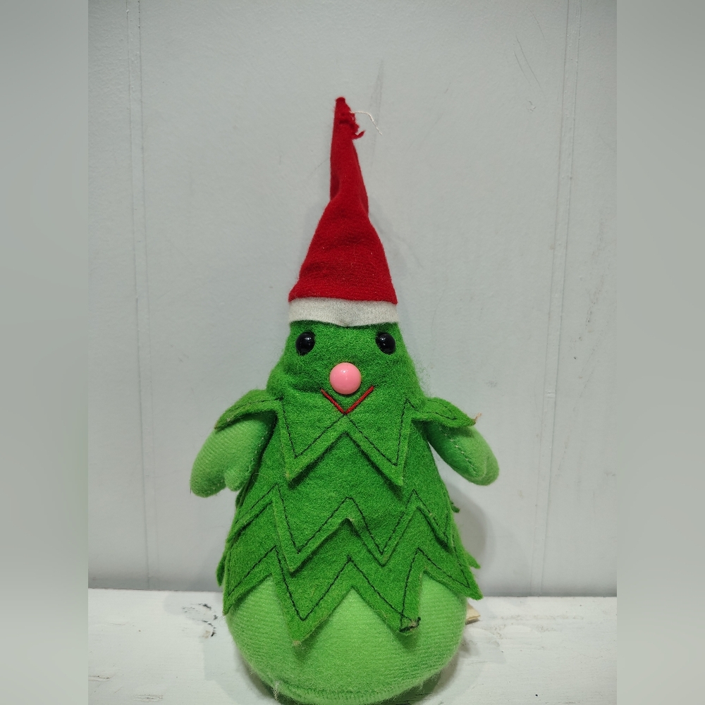 Vintage Dan Brechner Christmas Tree Plush Stuffed‎ Toy Holiday Decor Rare